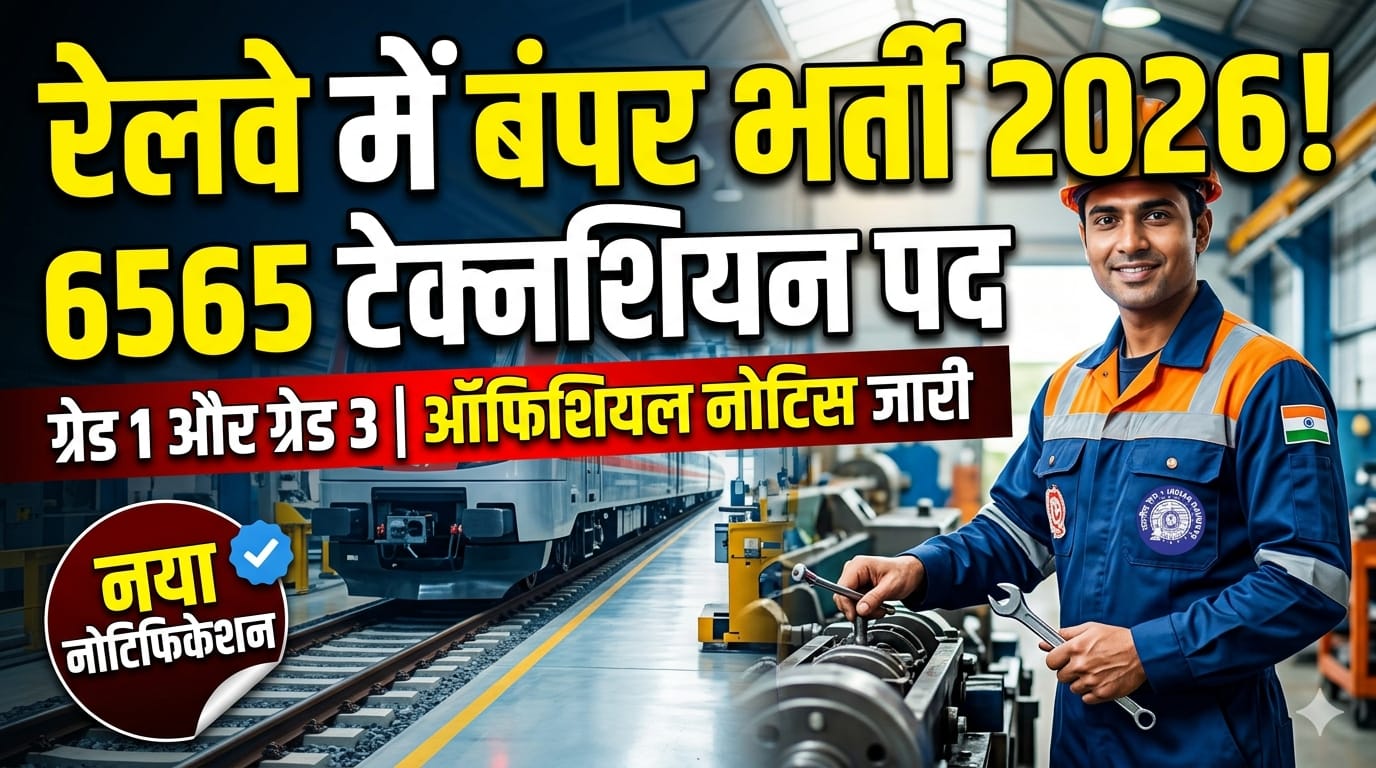 Railway New Vacancy 2026: